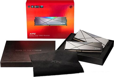 Оперативная память A-Data XPG Spectrix D50 RGB 2x8GB DDR4 PC4-38400 AX4U48008G19K-DGM50X