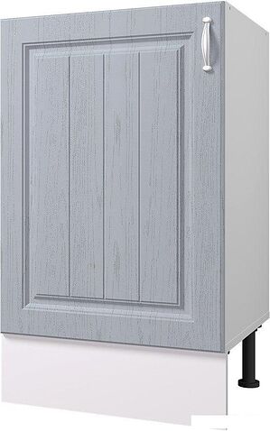 Шкаф напольный Горизонт Принцесса 45 (серый)