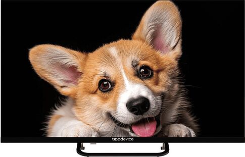 Телевизор Topdevice 32" SMART TV YаOS 03 (черный)