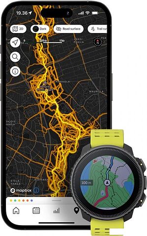 Умные часы Suunto Vertical (черный/лимонный)