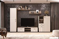 Тумба Mio Tesoro Вудхилл для телевидеоаппаратуры (эндгрейн/меланж)