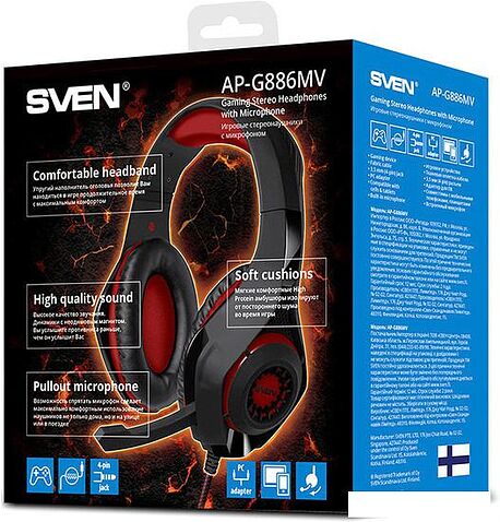 Наушники с микрофоном SVEN AP-G886MV