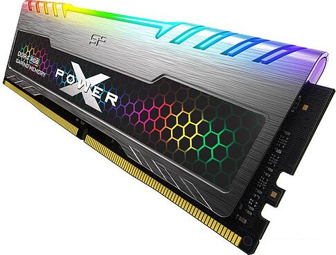 Оперативная память Silicon-Power XPower Turbine RGB 8GB DDR4 PC4-28800 SP008GXLZU360BSB