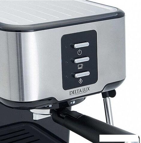 Рожковая помповая кофеварка Delta Lux DE-2001