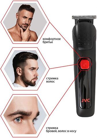Машинка для стрижки волос JVC JHC57RS