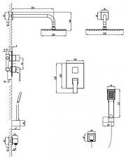 Душевая система Lemark Unit LM4529C