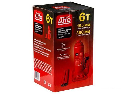 Бутылочный домкрат Startul Auto ST8018-06 6т