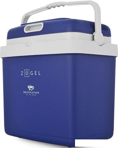 Термоэлектрический автохолодильник ZUGEL ZCR33 (синий)
