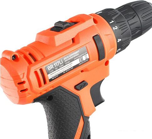 Дрель-шуруповерт Patriot BR 117Li 180301117 (с 2-мя АКБ, кейс)