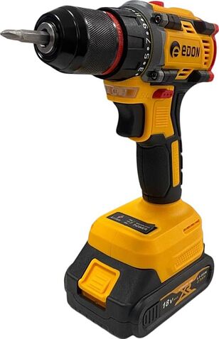 Дрель-шуруповерт Edon Pro AD-18BL (с 2-мя АКБ, кейс)