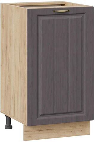 Шкаф напольный Трия Лина 1Н45 (дуб крафт золотой/графит)