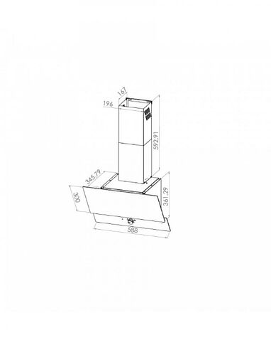 Кухонная вытяжка Schtoff Valencia 60 (серый)