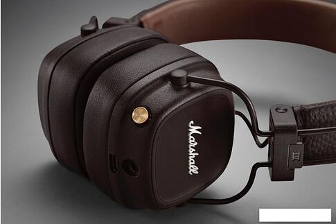 Наушники Marshall Major IV (коричневый)