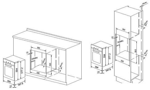Духовой шкаф Graude Classic BK 60.3 S