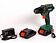 Дрель-шуруповерт Дифмаш ША-20-06 01022520 (с 2-мя АКБ, кейс)