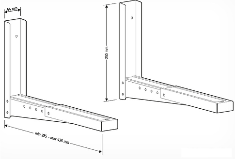 Кронштейн Holder MWS-2002 (металлик)