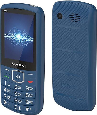 Телефон Maxvi P33 (синий)