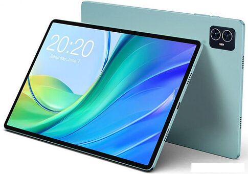 Планшет Teclast M50 6GB/128GB LTE (бирюзовый, с чехлом)