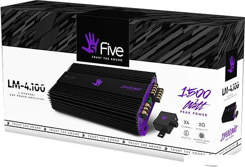 Автомобильный усилитель Five LM-4.100