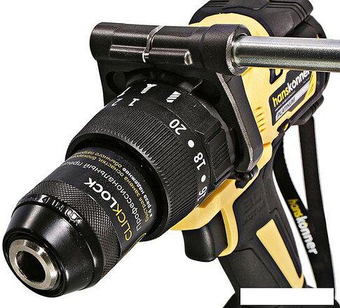 Ударная дрель-шуруповерт Hanskonner HCD18165BL (без АКБ)