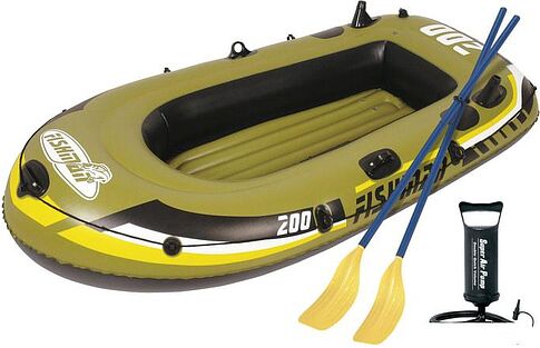 Гребная лодка Jilong Fishman 200 Set