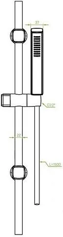 Душевой гарнитур Laveo Pola NAP 71A1