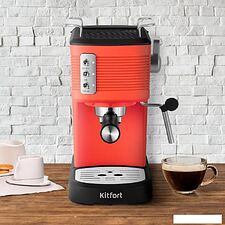 Рожковая кофеварка Kitfort KT-7180-1