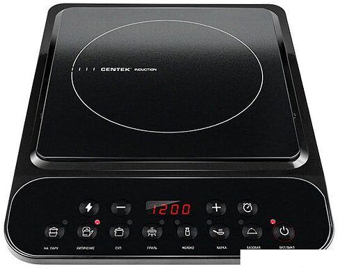 Настольная плита CENTEK CT-1517 (черный)