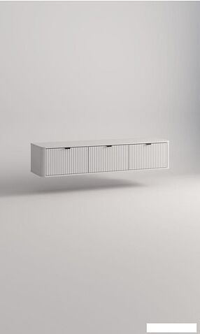 Тумба Arvento Rondo RTV 3D (белый/эко джелато)