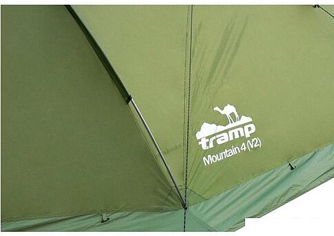Экспедиционная палатка TRAMP Mountain 4 v2 (зеленый)