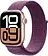 Умные часы Apple Watch Series 10 42 мм (алюминиевый корпус, розовое золото/сливовый, нейлоновый ремешок)
