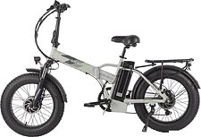 Электровелосипед Gelbert Saturn Dual PRO (серый)