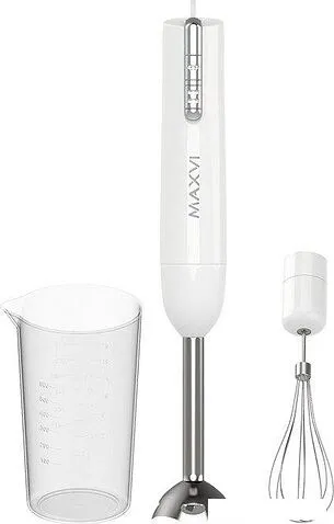 Погружной блендер Maxvi HB621S (белый)