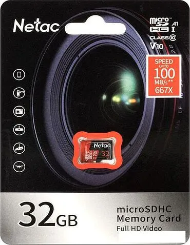 Карта памяти Netac P500 Extreme Pro 32GB NT02P500PRO-032G-S