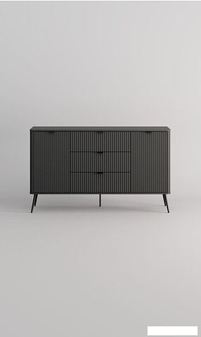Тумба Arvento Rondo 2D3S (графит/дарк грей)