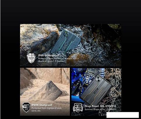 Планшет Oukitel RT3 (черный)