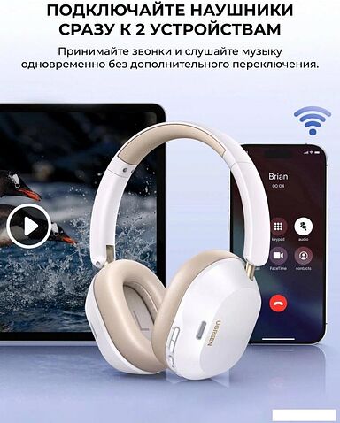 Наушники Ugreen HiTune Max5c (белый)
