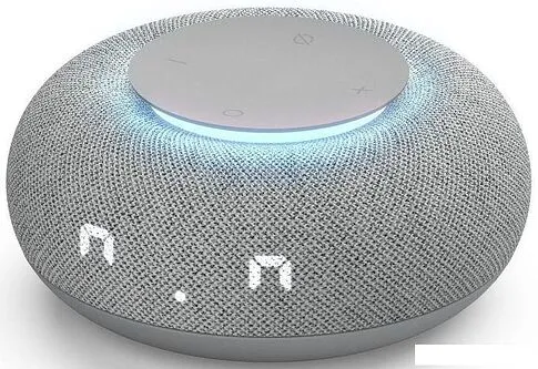 Умная колонка VK Капсула Мини (светло-серый)