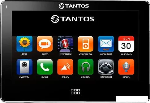 Видеодомофон Tantos Neo Slim (черный)