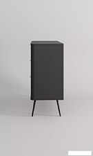 Тумба Arvento Rondo 1D3S (графит/дарк грей)