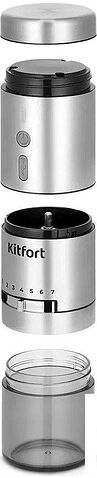 Аккумуляторная кофемолка Kitfort KT-7537