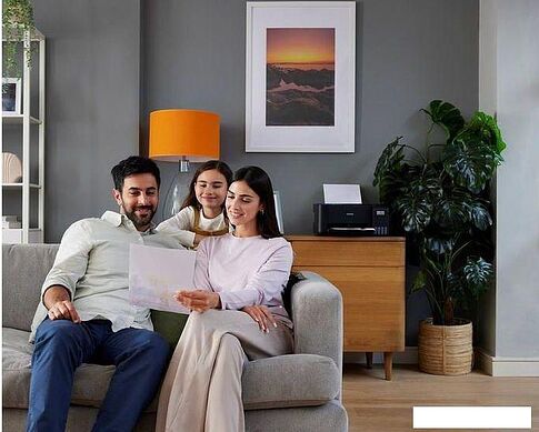 МФУ Epson EcoTank L3211 (ресурс стартовых контейнеров 6500/8100, контейнер 003)