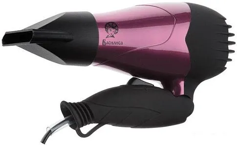 Фен Василиса ФН1-1000 (черный/фиолетовый)