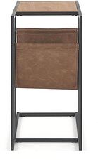 Журнальный столик Halmar Compact 47x33x65 (черный)