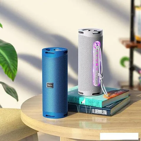 Беспроводная колонка Hoco HC9 Dazzling Pulse (серый)