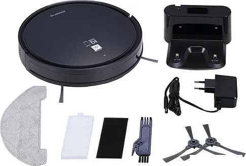 Робот-пылесос Polaris PVCR 4105 WI-FI IQ Home Aqua (черный)