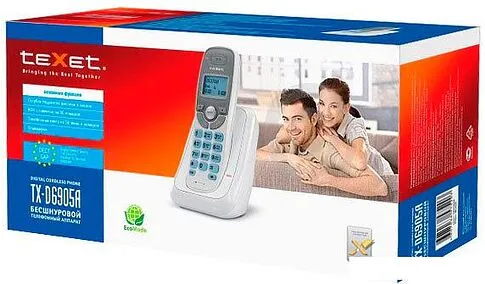 Радиотелефон TeXet TX-D6905A (черный)