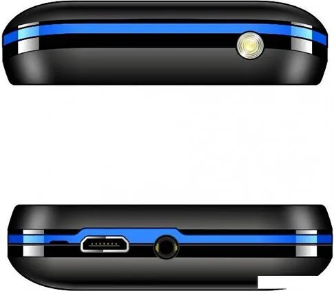 Кнопочный телефон F+ F198 (черный)