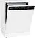 Отдельностоящая посудомоечная машина Hiberg F68 1530 LW