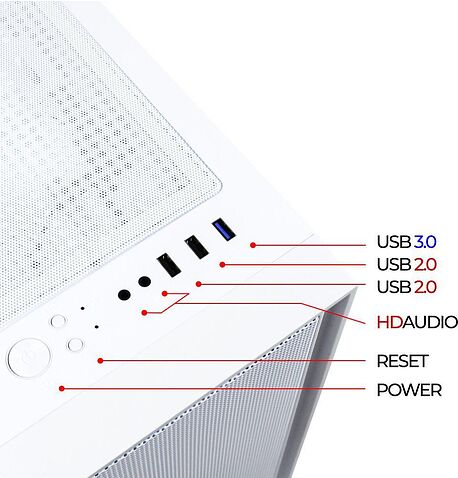 Корпус Ginzzu CL540